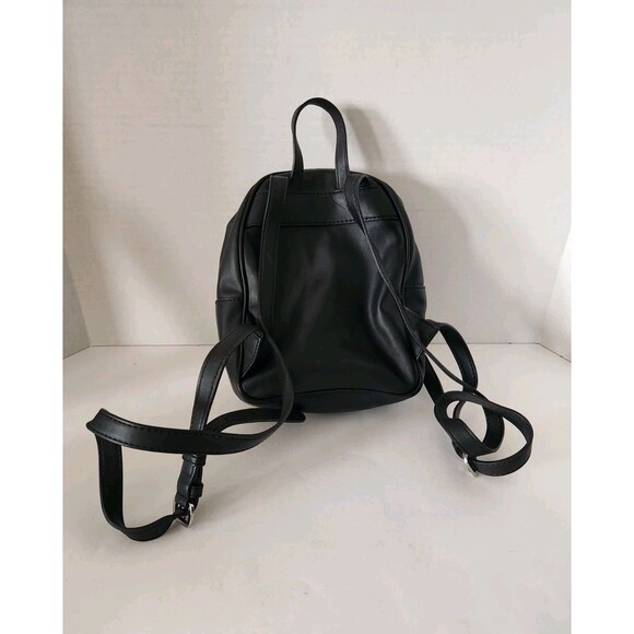 Love Moschino Studded Faux Leather Backpack Black Excellent main image 6